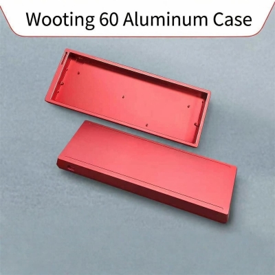 61 Layout Electrophoretic Aluminum Alloy Case for Mechanical / Magnetic Keyboard Wooting 60